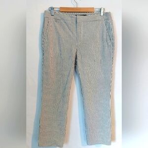 Size 8 Lauren by Ralph Lauren Stripped Cropped Pant